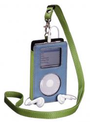 Pouzdro na MP3 přehrávač IPOD - tyrkysově-zelené