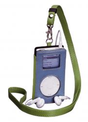 Pouzdro na MP3 přehrávač IPOD MINI - tyrkysově-zelené