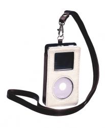 Pouzdro na MP3 přehrávač  - bílo-hnědé