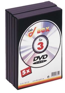 Pouzdro na 3 DVD